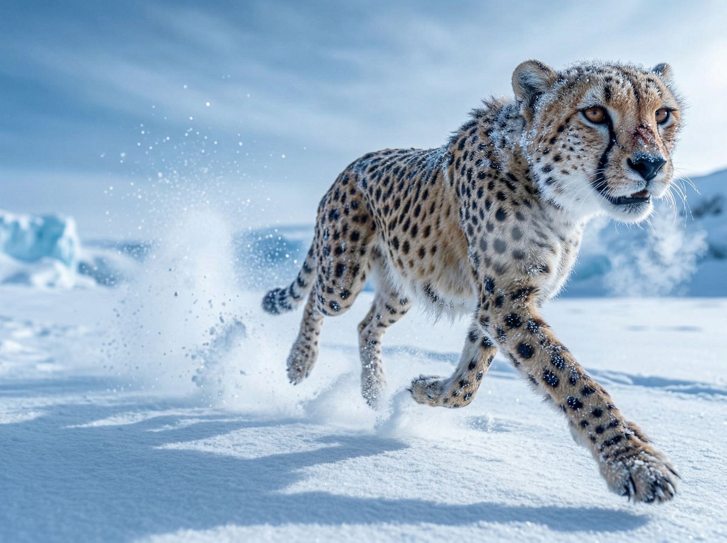 The Snow Cheetah